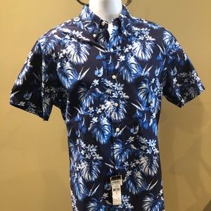 PRL HAWAIIN SS BUTTON DOWN
